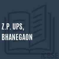 Z.P. Ups, Bhanegaon Middle School Logo
