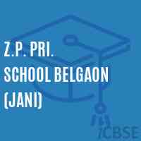 Z.P. Pri. School Belgaon (Jani) Logo