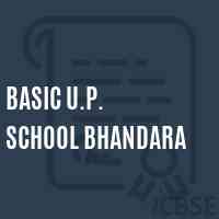 Basic U.P. School Bhandara Logo