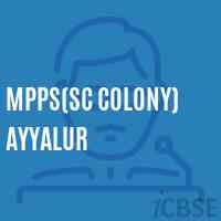 Mpps(Sc Colony) Ayyalur Primary School Logo