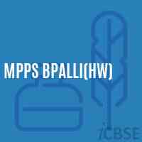 Mpps Bpalli(Hw) Primary School Logo
