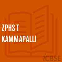 Zphs T Kammapalli Secondary School Logo