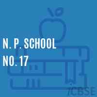N. P. School No. 17 Logo