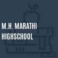 M.H. Marathi Highschool Logo