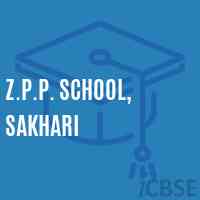 Z.P.P. School, Sakhari Logo