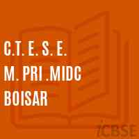 C.T. E. S. E. M. Pri .Midc Boisar Middle School Logo