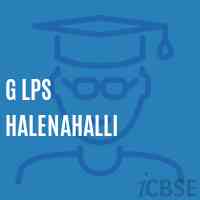 G Lps Halenahalli Primary School Logo