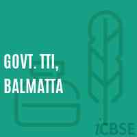 Govt. Tti, Balmatta Middle School Logo