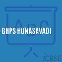 Ghps Hunasavadi Middle School Logo