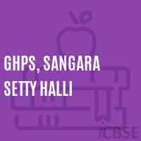 Ghps, Sangara Setty Halli Middle School Logo
