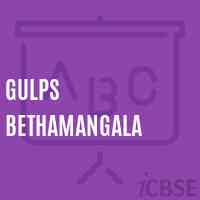 Gulps Bethamangala Primary School Logo