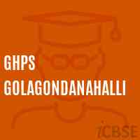 Ghps Golagondanahalli Middle School Logo