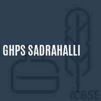 Ghps Sadrahalli Middle School Logo