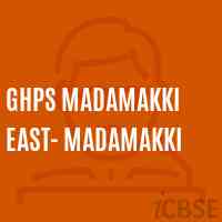 Ghps Madamakki East- Madamakki Middle School Logo