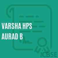 Varsha Hps Aurad B Middle School Logo
