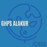 Ghps Alakur Middle School Logo