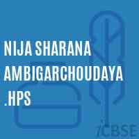 Nija Sharana Ambigarchoudaya .Hps Middle School Logo