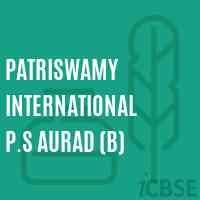 Patriswamy International P.S Aurad (B) Middle School Logo