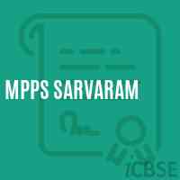 Mpps Sarvaram Primary School Logo