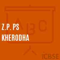 Z.P. Ps Kherodha Primary School Logo