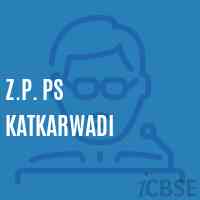 Z.P. Ps Katkarwadi Primary School Logo
