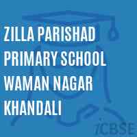 Zilla Parishad Primary School Waman Nagar Khandali Logo