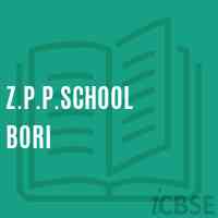 Z.P.P.School Bori Logo