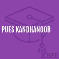 Pues Kandhanoor Primary School Logo