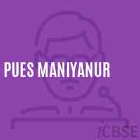 Pues Maniyanur Primary School Logo
