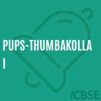 Pups-Thumbakollai Primary School Logo
