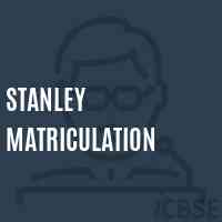 Stanley Matriculation Senior Secondary School Logo