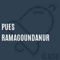 Pues Ramagoundanur Primary School Logo