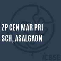 Zp Cen Mar Pri Sch, Asalgaon Primary School Logo