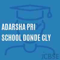 Adarsha Pri School Donde Cly Logo