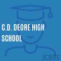C.D. Deore High School Logo