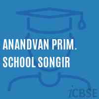 Anandvan Prim. School Songir Logo