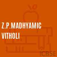 Z.P.Madhyamic Vitholi High School Logo
