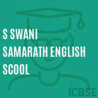 S Swani Samarath English Scool Primary School Logo