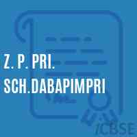 Z. P. Pri. Sch.Dabapimpri Primary School Logo