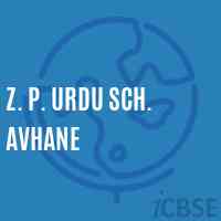 Z. P. Urdu Sch. Avhane Middle School Logo