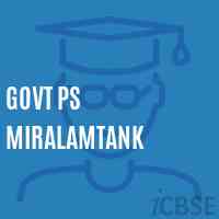Govt Ps Miralamtank Primary School Logo