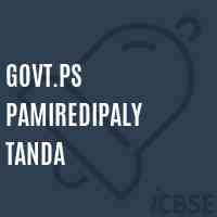 Govt.Ps Pamiredipaly Tanda Primary School Logo