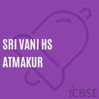 Sri Vani Hs Atmakur Secondary School Logo