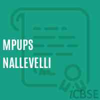 Mpups Nallevelli Middle School Logo