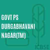 Govt Ps Durgabhavani Nagar(Tm) Primary School Logo