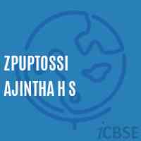 ZPUPtoSSI AJINTHA H S Secondary School Logo