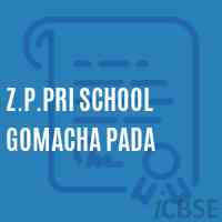 Z.P.Pri School Gomacha Pada Logo