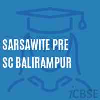 Sarsawite Pre Sc Balirampur Primary School Logo