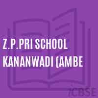 Z.P.Pri School Kananwadi (Ambe Logo