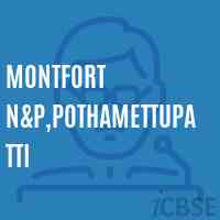 Montfort N&p,Pothamettupatti Primary School Logo